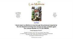 Desktop Screenshot of losmolinosmijas.com